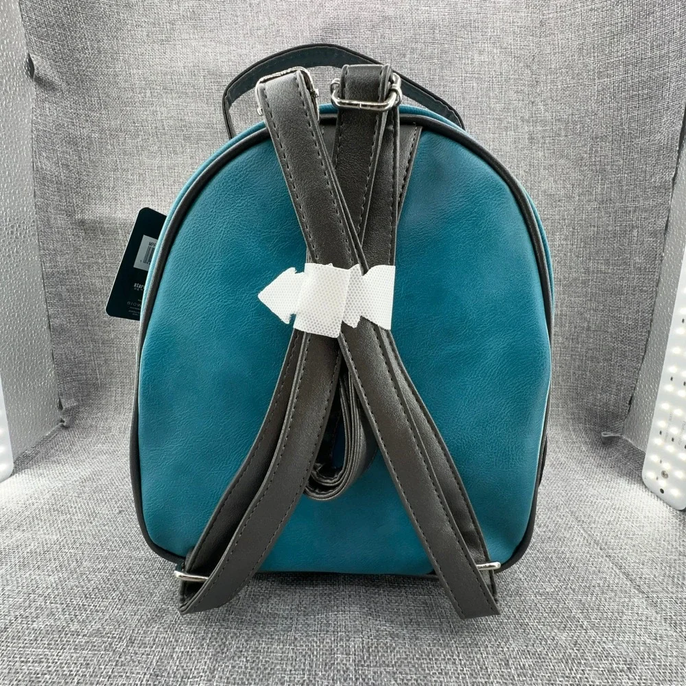 Star Wars Ahsoka Tano Mini Backpack Bioworld Teal Grey Cosplay Bag NEW